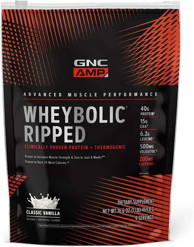 Miniatura 8 de GNC AMP Wheybolic Ripped - Galletas y crema (9 porciones)