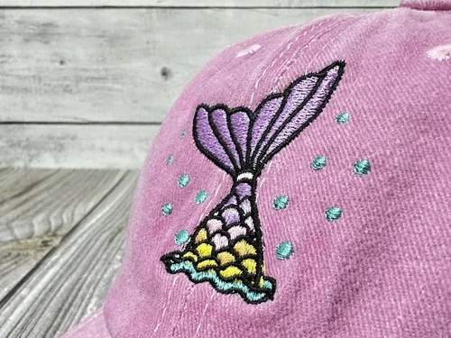 Miniatura 3 de Shenbors Sombreros de béisbol bordados para niñas y niños