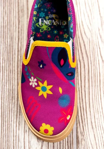 Miniatura 9 de Ground Up Tenis Encanto sin cordones para niña