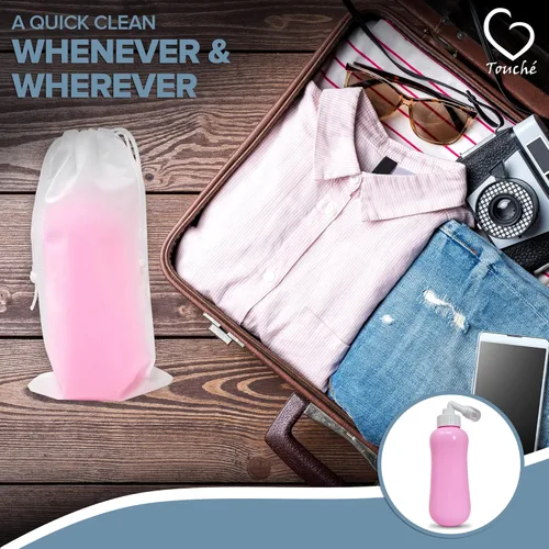 Miniatura 7 de Touché Bidé portátil de mano – Bidé personal de viaje para botellas vacías y limpiador de parto, ideal para viajes, camping, mujeres, bebés
