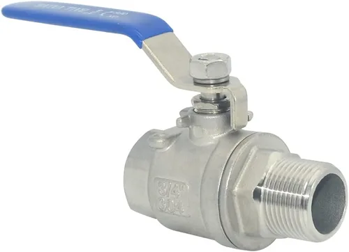 Miniatura 13 de DAN SPEED Válvula de bola de puerto completo macho x hembra de acero inoxidable S304 resistente para agua, aceite y gas, 1000WOG (1/2 pulgada)