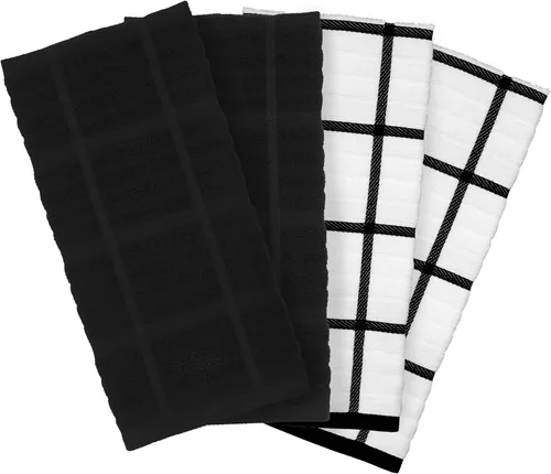 Miniatura 19 de All-Clad Toalla de Cocina Sólida: Altamente Absorbente, Súper Suave de Larga Duración - 100% Algodón, Paño de Cocina de 17"x30" para Limpiar y Secar