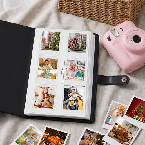 Miniatura 3 de Faux Leather Hardcover Album for Polariod 2x3 Inch Pictures/Fujifilm Instax Mini Photos, 432 Pockets for Fujifilm Instax Mini Instant Camera