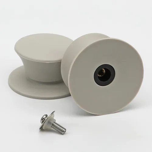 Miniatura 12 de Pomo universal de repuesto para tapas de cacerola, de silicona, resistente al calor, sin BPA, apto para lavavajillas, se adapta a sartenes y fundas