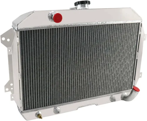 Miniatura 5 de Radiador para 1970-1974 Datsun 240Z 260Z 2.4L 2.6L L6 Gas, radiador de aluminio completo de 3 filas + 2 ventiladores de 10 pulgadas + cubierta + kit