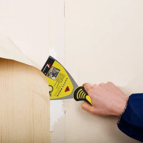 Miniatura 6 de Paquete de 6 espátulas de masilla, cuchillos de masilla de 6 pulgadas con mango ergonómico de plástico para pegar pintura, pared, azulejos