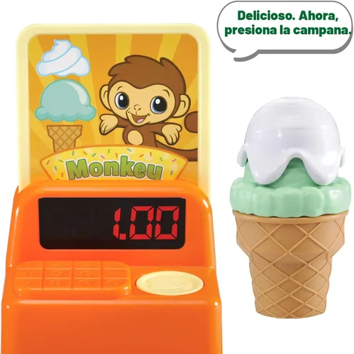 Miniatura 4 de LeapFrog Scoop and Learn Ice Cream Cart Deluxe (embalaje sin frustración), color rosa
