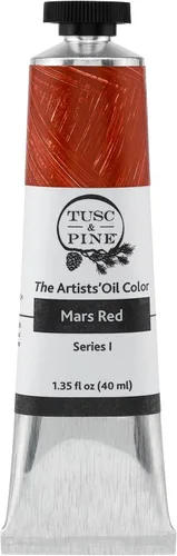 Miniatura 264 de Tusc & Pine Pintura al óleo Artist – Alizarin Crimson, 1.4 fl oz, sin amarilleo, consistencia rica y cremosa, carga máxima de pigmento, pinturas al