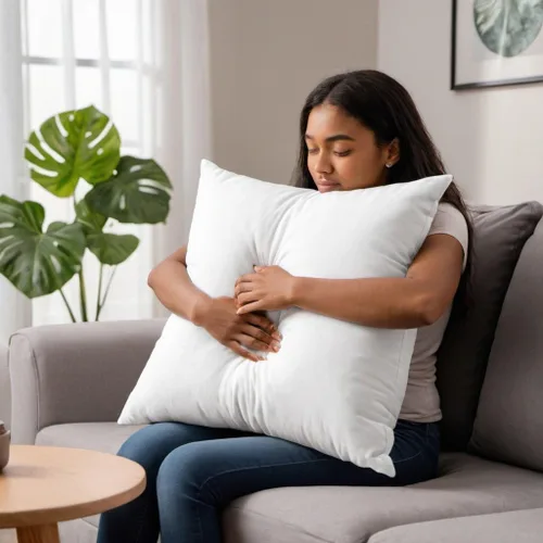 Miniatura 10 de Relleno de almohada de 16 x 16 pulgadas, almohadas para exteriores, resistentes al agua, relleno cuadrado para jardín, banco, patio, rellenos suaves