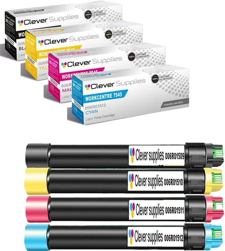 Miniatura 53 de CS compatible Xerox Phaser 6510/WorkCentre 6515 (106r03480) 2 cartuchos de tóner negro para Phaser 6510, WorkCentre 6515 2 negro