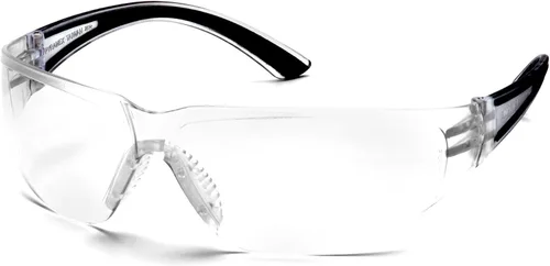 Miniatura 8 de Pyramex Cortez - Gafas de seguridad, lentes de espejo para interiores y exteriores, con patillas negras
