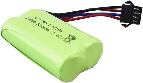Miniatura 3 de 2 unids 7.4 V 500 mAh batería de litio para EC16 control remoto Off Road piezas de batería de litio del coche