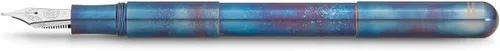 Miniatura 9 de Kaweco SUPRA - Pluma estilográfica negra I exclusiva para cartuchos de tinta, incluye caja de metal retro I pluma estilográfica 6.5 in I Nib: M