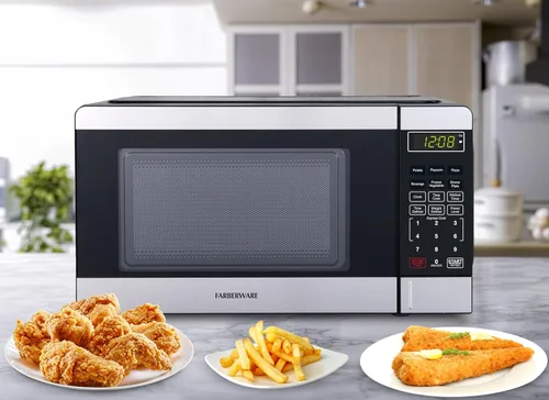 Miniatura 6 de Farberware - Horno microondas de encimera de 0.7 pies cúbicos – 700 vatios de potencia, configuraciones de cocción automática, descongelación, fácil
