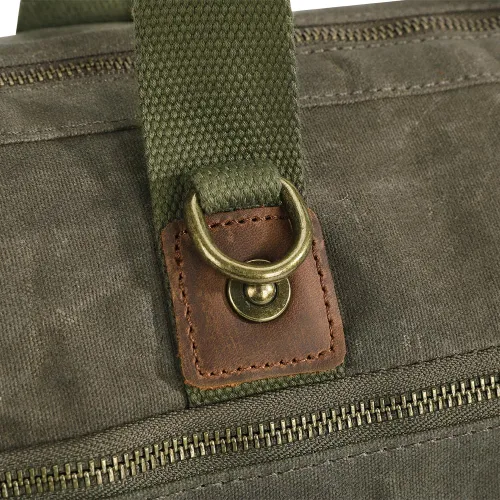 Miniatura 6 de Bolsa de herramientas resistente de 18 pulgadas con 12 bolsillos, organizador de herramientas grande con cremallera, caja de herramientas vacía
