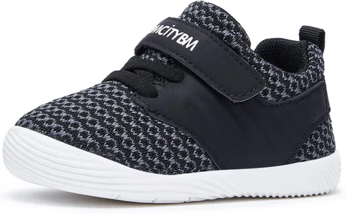 BMCiTYBM Zapatos para caminar de malla transpirable para bebés, niños y niñas, ligeros, antideslizantes, para primeros pasos, 6, 9, 12, 18, 24 meses