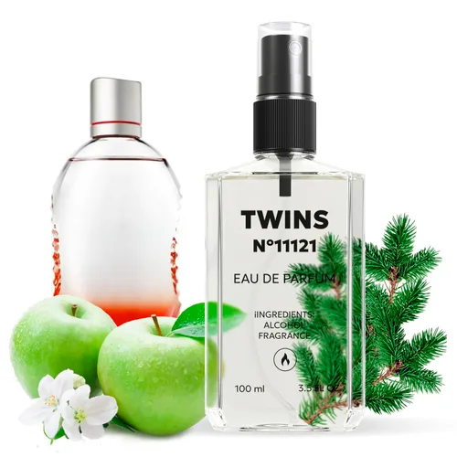 Miniatura 200 de TWINS Impresión de Bouquet Floral Perfume para mujer Eau de Parfum No.1179 3.4 fl oz (100 ml)