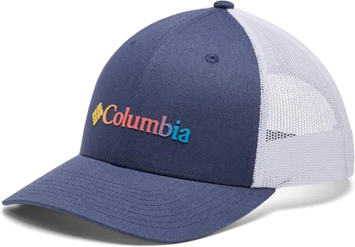Miniatura 488 de Columbia - Gorra de malla con bandera con árboles unisex para adultos, corona alta
