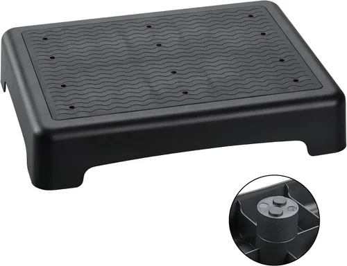 Taburete móvil, plataforma antideslizante para interiores y exteriores, ayuda de escalera portátil para adultos y personas mayores para escaleras,