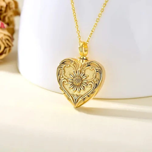 Miniatura 2 de SOULMEET Joyería de cremación para cenizas, collar de urna de plata esterlina para cenizas, mujeres y hombres, joyas de recuerdos de aprecio