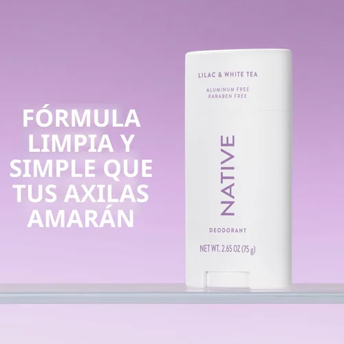 Miniatura 2 de Desodorante Native Contiene Ingredientes Derivados Naturalmente, Control de Olor de 72 Horas Aromas de Temporada para Mujeres y Hombres, Sin