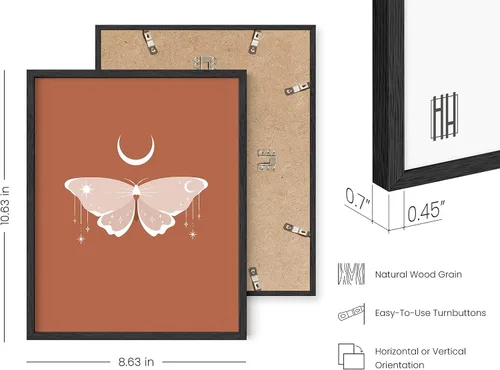 Miniatura 3 de HAUS AND HUES Arte de pared de astrología - Pósteres de sol y luna, impresiones bohemias espirituales celestiales, decoración de astrología