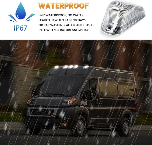 Miniatura 5 de Luces LED para techo de cabina para Dodge Ram ProMaster 1500 2500 3500, 5