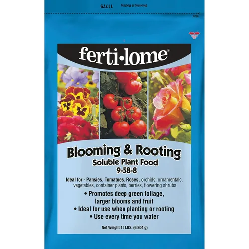 Miniatura 6 de Ferti-lome (11771) - Alimento vegetal soluble para floración y enraizamiento 9-58-8 (1.5 lb)