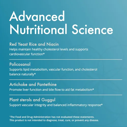 Miniatura 3 de Natura Health Products Suplemento Cho-Less - Promueve el metabolismo saludable de los lípidos y la salud cardiovascular, con niacina, arroz