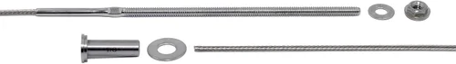 1/8" Cable Railing Kit for Wood Posts – 5 Ft Length – 316 Stainless Steel – No Crimping Required, Easy Install Deck Railing – No End Caps