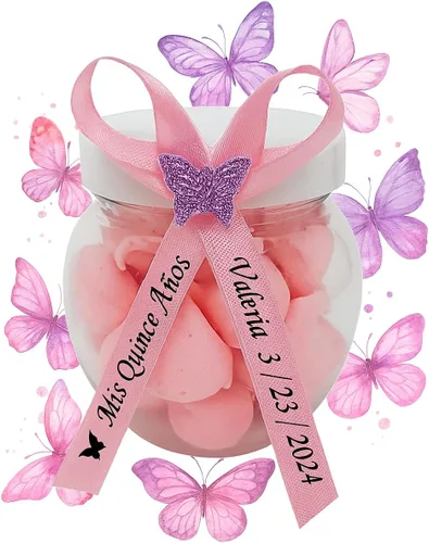Miniatura 3 de 50 cintas personalizadas para bodas, despedidas de soltera, baby shower, centros de mesa, marcos de fotos, fiesta, invitaciones o confeti - Cintas