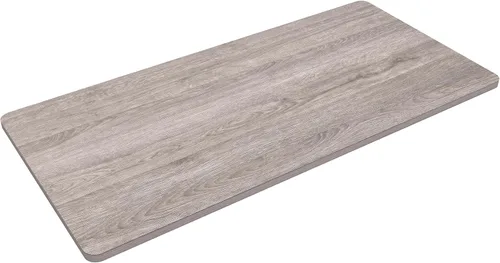 Miniatura 11 de FLEXISPOT Escritorio de Pie de Bambú de Pieza Única de 122 x 61 cm, Altura Ajustable, Mesa Rectangular de Escritorio Bambú natural