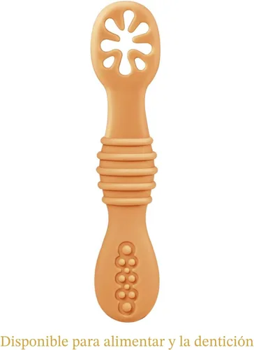 Miniatura 6 de PandaEar Paquete de 7 cucharas de silicona para bebés Suministros de destete para bebés Cuchara de alimentación infantil para primera etapa