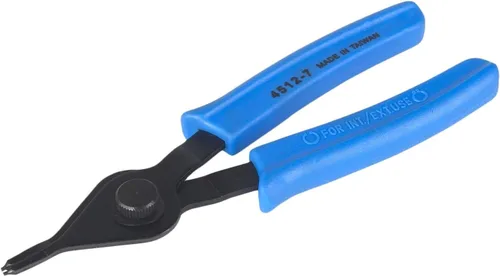 Miniatura 2 de OTC 4512-8 Alicates de anillo a presión internos y externos Alicates de anillo de retención, .038 - Punta doblada