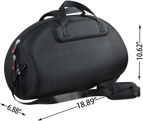 Miniatura 6 de Hermitshell Funda rígida de viaje para JBL Boombox 2 / JBL Boombox 3 Altavoz Bluetooth portátil impermeable (carbón)