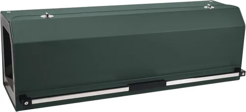 Miniatura 10 de Organizador de maletero de automóvil, organizador de almacenamiento resistente con tapa y asa de empuje, organizador plegable de cuero para SUV