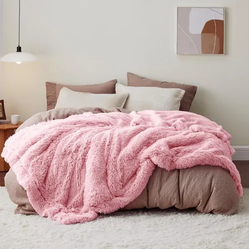 Miniatura 18 de Bedsure GentleSoft Manta de Tiro de Piel Sintética Esponjosa y Suave para Sofá, Forro Polar Sherpa Suave Regalos Acogedores para Mujeres, Manta