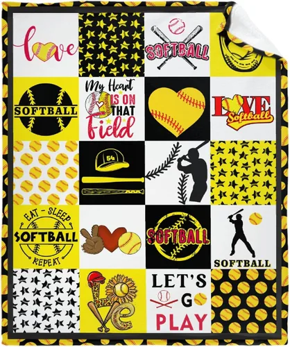 Miniatura 9 de Manta de regalo de baloncesto para niños, hombres y niñas, juego de pelota deportiva con la frase "Basketball Is My Favorite Season", 40 x 50 El