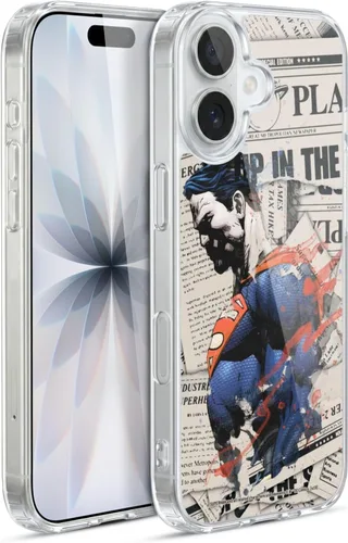 Miniatura 63 de Head Case Designs Officially Licensed Superman DC Comics Collage 80th Anniversary Gel Case [Military Grade Protection] Compatible with Apple iPhone