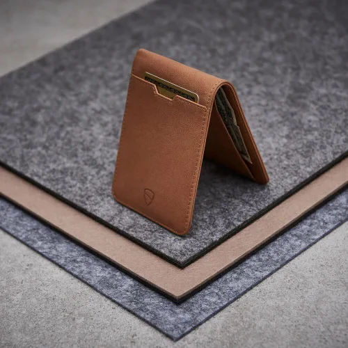 Miniatura 8 de Vaultskin MANHATTAN - Cartera plegable minimalista delgada y tarjetero de crédito con bloqueo RFID e ideal para bolsillo frontal