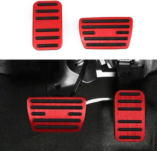 Miniatura 9 de Rifoda para Honda Civic Pedal de Acelerador y Freno Cobertura Antideslizante Compatible con 10ª Gen Civic 2021 2020 2019 2018 2017 2016 Juego de Azul