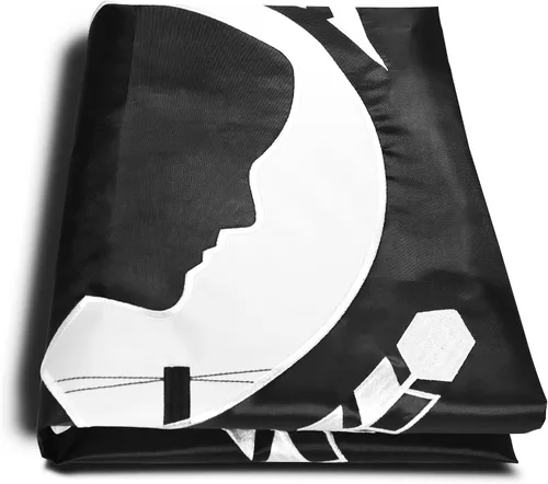 Miniatura 8 de Anley Paquete de 2 banderas POW MIA de 3 x 5 pies Fly Breeze - Color vívido y resistente a la decoloración - Cabecero de lona y doble costura - No