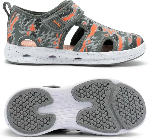 Miniatura 5 de DREAM PAIRS Sandalias para niños y niñas, zapatos de agua con punta cerrada, zapatos de agua de secado rápido para niños pequeñosgrandes