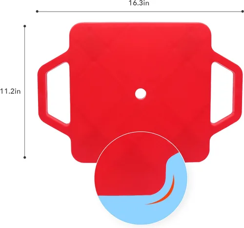 Miniatura 3 de Tabla de sentarse para niños con ruedas universales – Scooter de plástico de seguridad para niños de 6 a 12 años – Scooter deportivo manual con asas