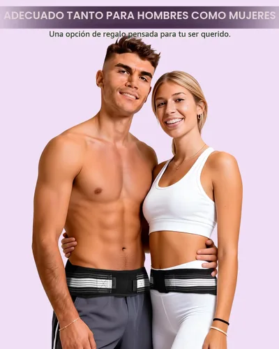 Miniatura 6 de Cinturón FALCOFIT SI para Hombres y Mujeres – Soporte Pélvico Sacroilíaco para Alivio del Dolor de Espalda Baja, Cadera y Ciática – Soporte Lumbar