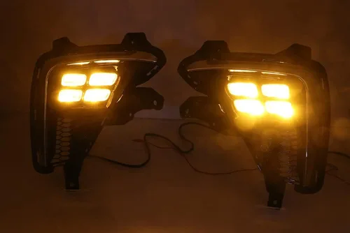 Miniatura 9 de Dreamseek Cuatro ojos LED DRL luz diurna para Kia K3 Forte Cerato BD 3ª generación 2019 2020 2021 montaje de lámpara antiniebla de conducción