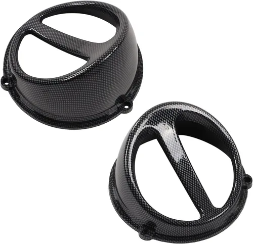 Miniatura 8 de Fydun Cubierta del ventilador de refrigeración del motor de la motocicleta de fibra de carbono Air Scoop Accesorios de motocicleta reemplazo