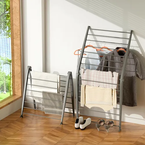 Miniatura 9 de Whitmor Spacemaker - Estante de secado plegable, organizador de ropa de interior con diseño pendiente de patente, ahorro de espacio, 6 pulgadas