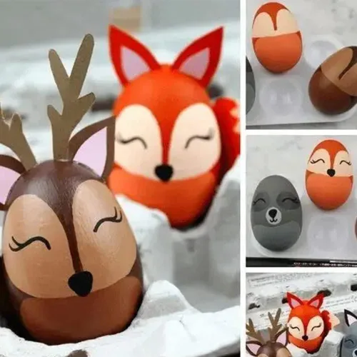 Miniatura 3 de Crafare Huevos de espuma blancos de 3.75 pulgadas suaves para primavera, Pascua, Navidad, vacaciones, manualidades, adornos, manualidades