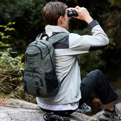 Miniatura 2 de Nerlion - Mochila de viaje ligera y plegable de 35 litros para hombres y mujeres, para campamento, impermeable, al aire libre, senderismo, mochila
